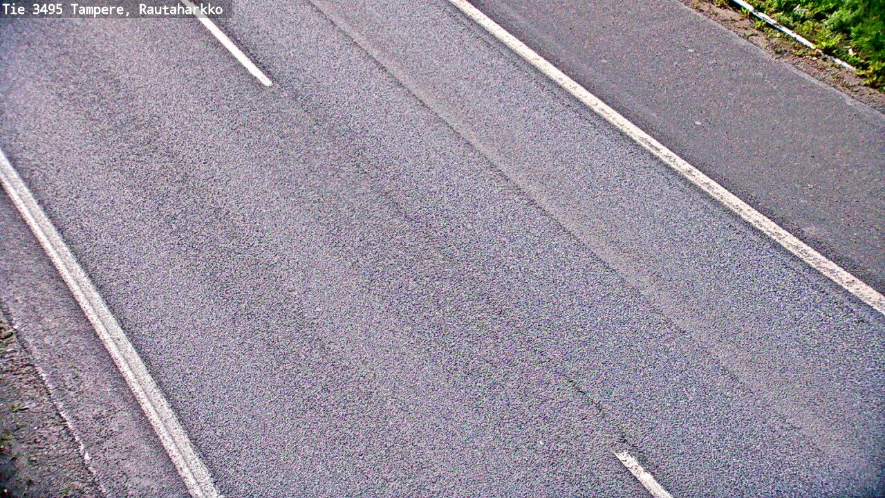 Weather Camera Image Road 3495 Tampere, Rautaharkko, Tampere, Pirkanmaa