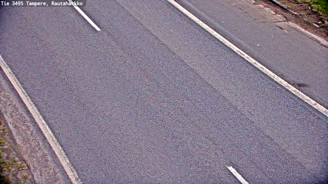 Weather Camera Image Road 3495 Tampere, Rautaharkko, Tampere, Pirkanmaa