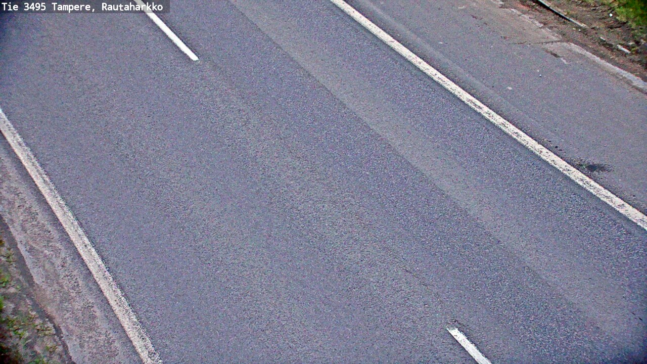 Weather Camera Image Väg 3495 Tammerfors, Rautaharkko, Tampere, Pirkanmaa