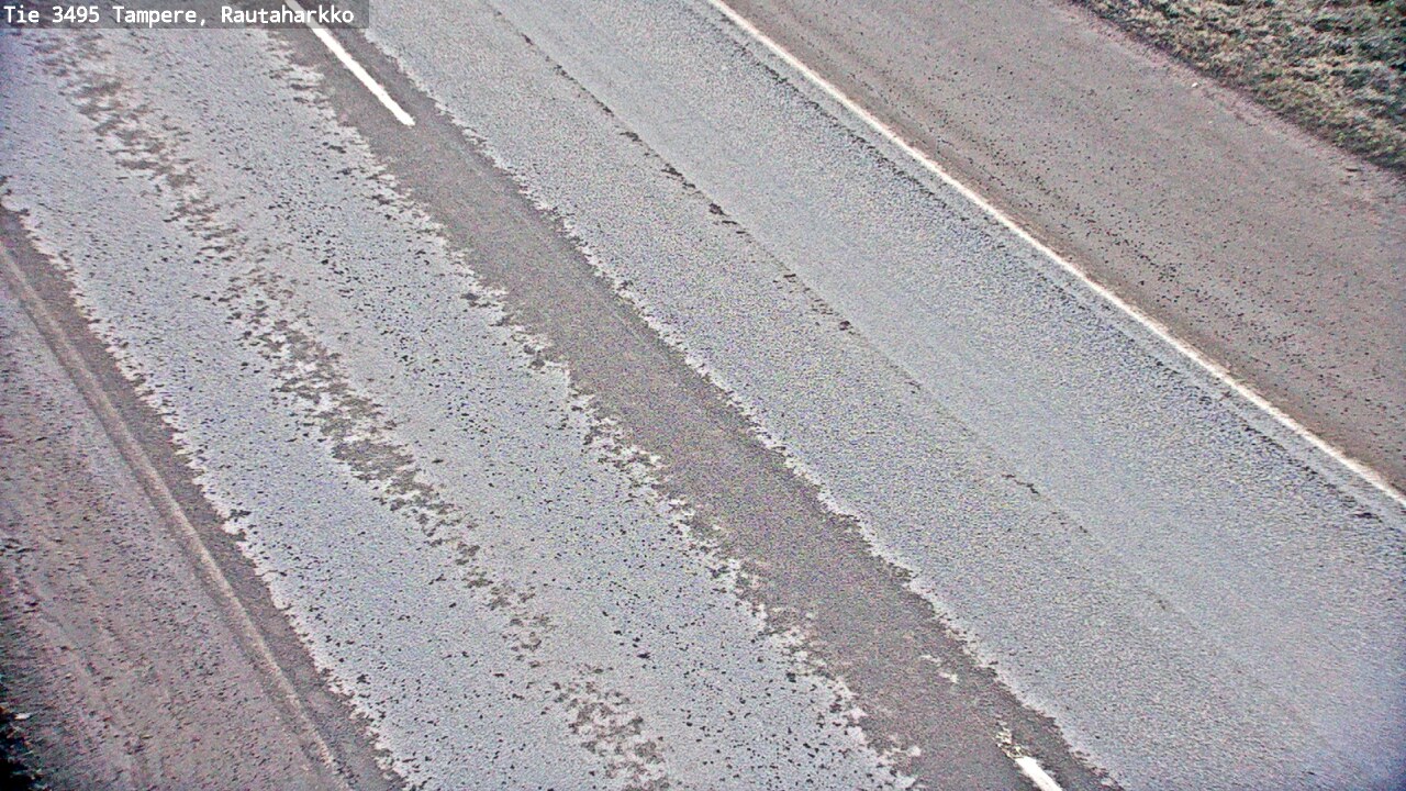 Weather Camera Image Road 3495 Tampere, Rautaharkko, Tampere, Pirkanmaa