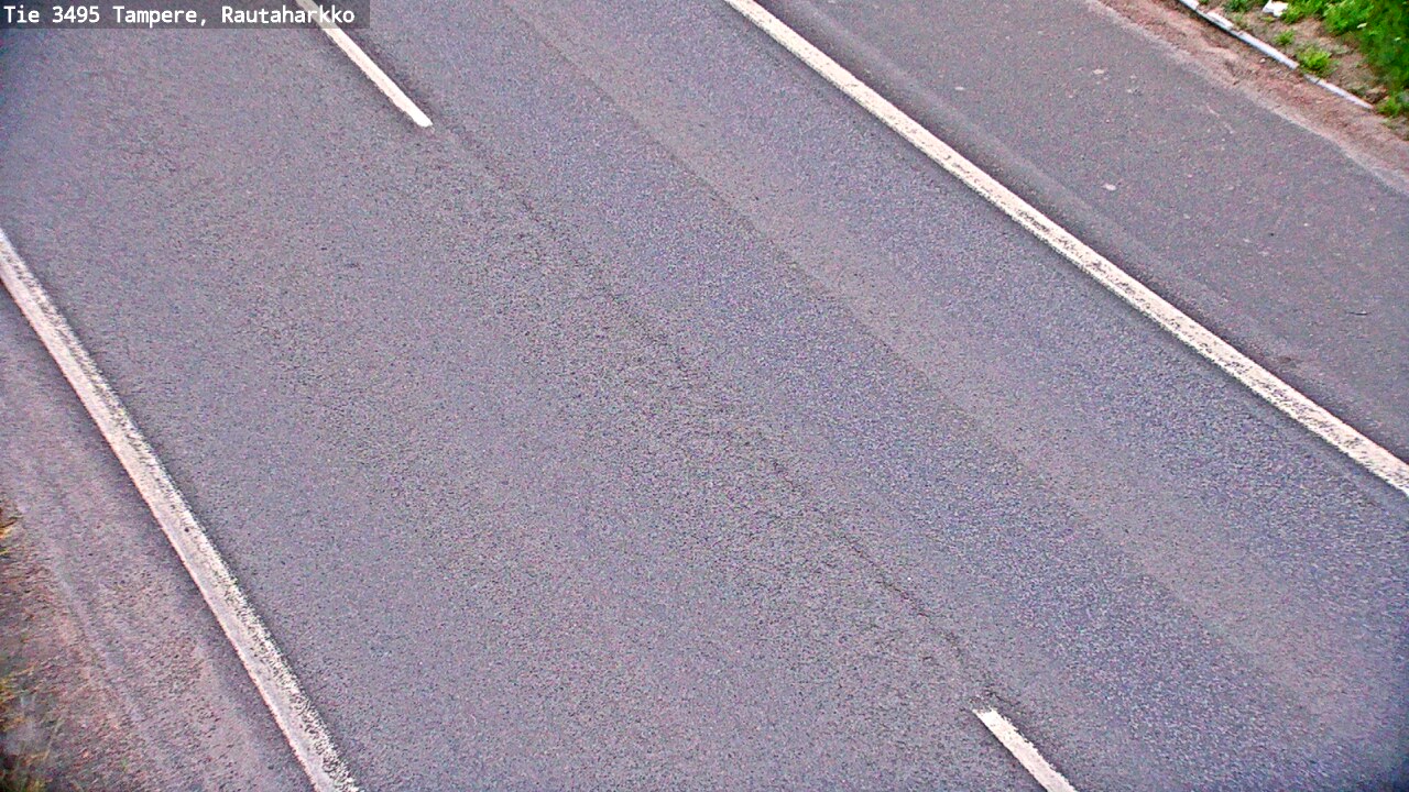 Weather Camera Image Road 3495 Tampere, Rautaharkko, Tampere, Pirkanmaa