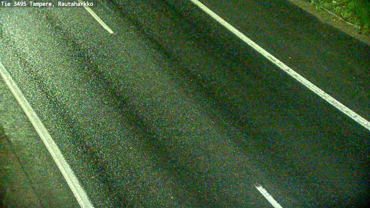 Weather Camera Image Road 3495 Tampere, Rautaharkko, Tampere, Pirkanmaa