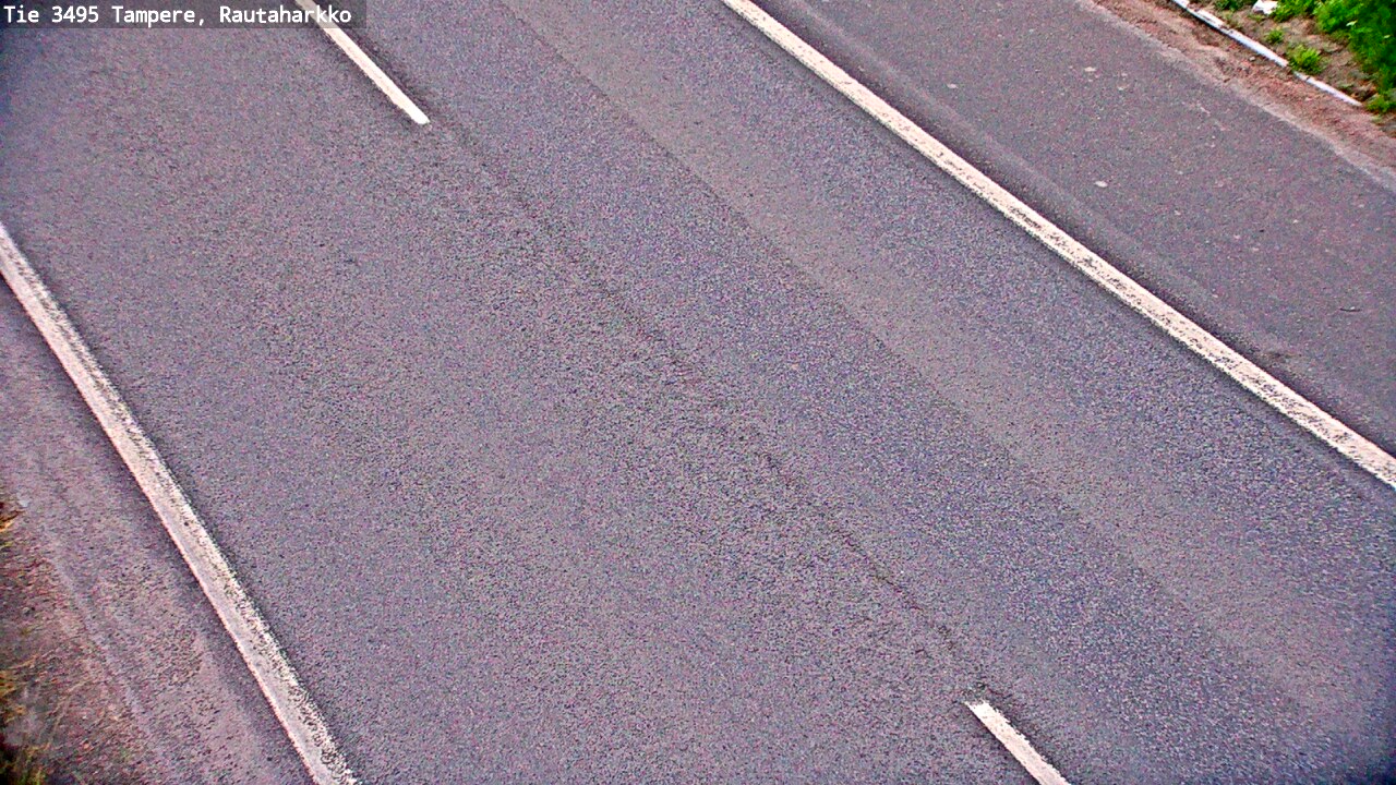 Weather Camera Image Road 3495 Tampere, Rautaharkko, Tampere, Pirkanmaa