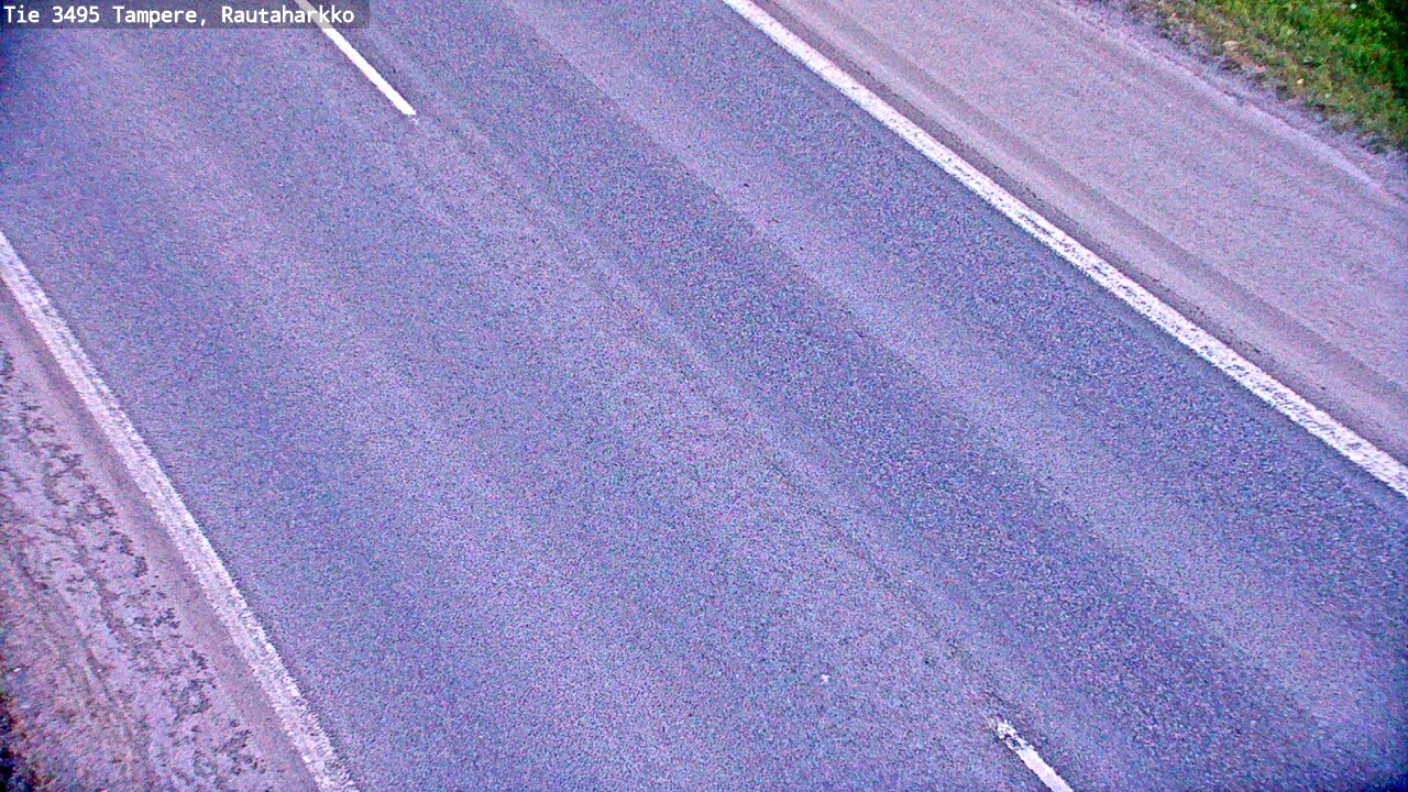 Weather Camera Image Road 3495 Tampere, Rautaharkko, Tampere, Pirkanmaa