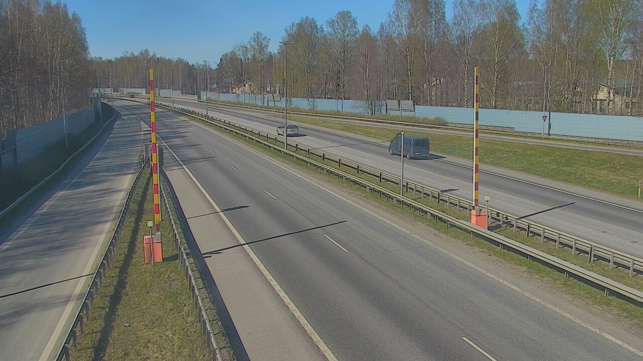 Weather Camera Image Väg 3 Tavastehus, Bom Norr, Hämeenlinna, Kanta-Häme