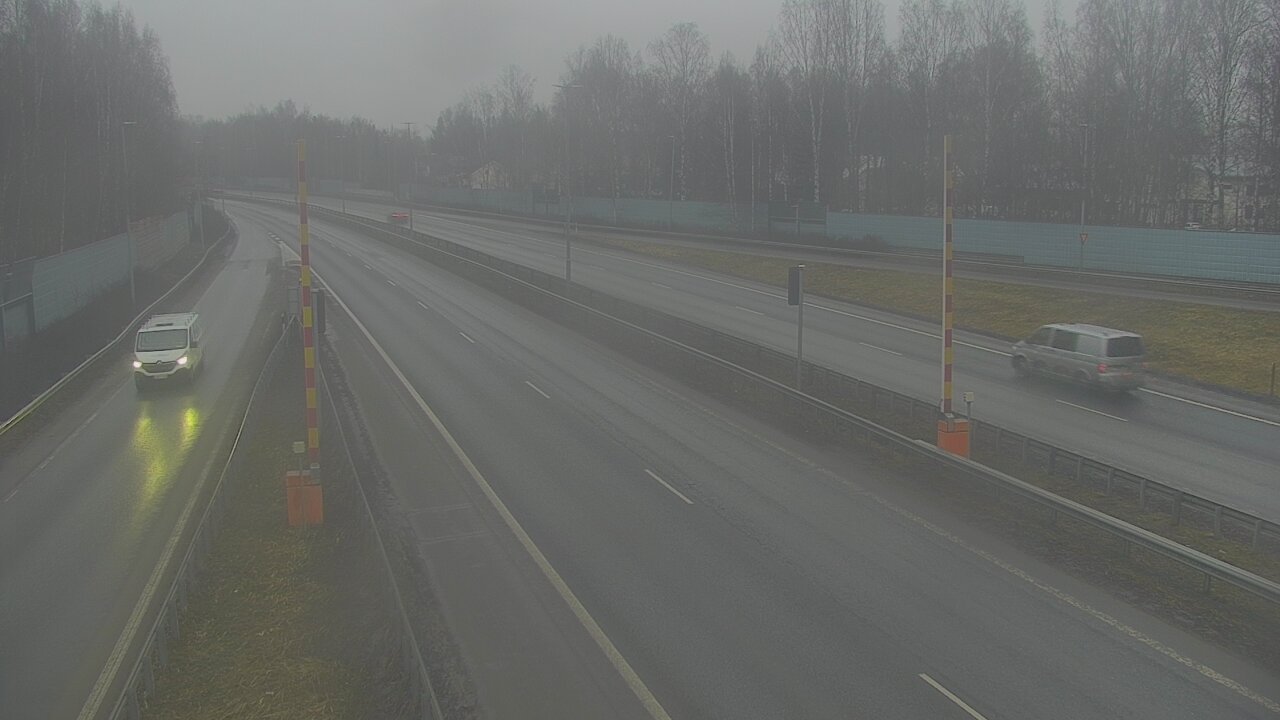 Weather Camera Image Väg 3 Tavastehus, Bom Norr, Hämeenlinna, Kanta-Häme