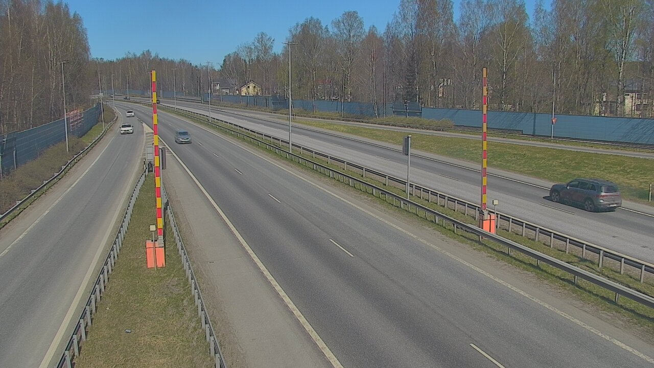 Weather Camera Image Väg 3 Tavastehus, Bom Norr, Hämeenlinna, Kanta-Häme
