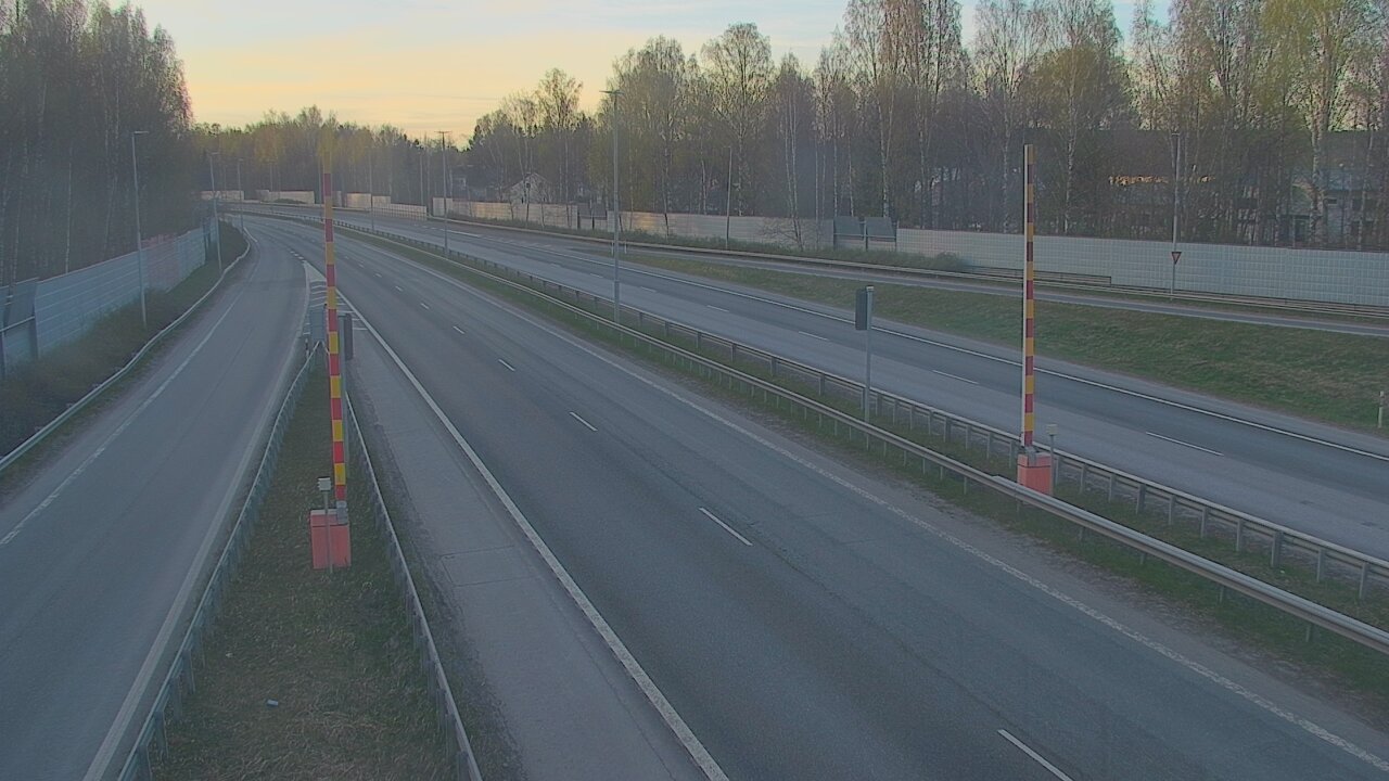 Weather Camera Image Väg 3 Tavastehus, Bom Norr, Hämeenlinna, Kanta-Häme