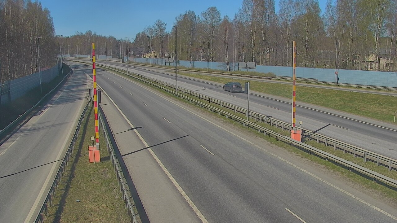 Weather Camera Image Väg 3 Tavastehus, Bom Norr, Hämeenlinna, Kanta-Häme