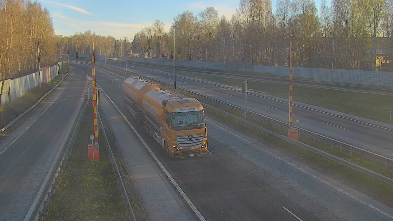 Weather Camera Image Väg 3 Tavastehus, Bom Norr, Hämeenlinna, Kanta-Häme