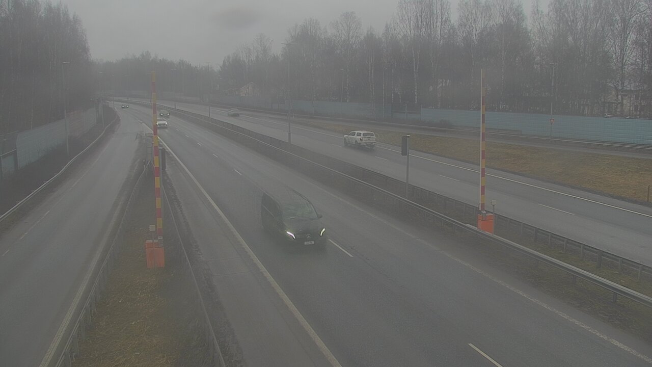 Weather Camera Image Väg 3 Tavastehus, Bom Norr, Hämeenlinna, Kanta-Häme