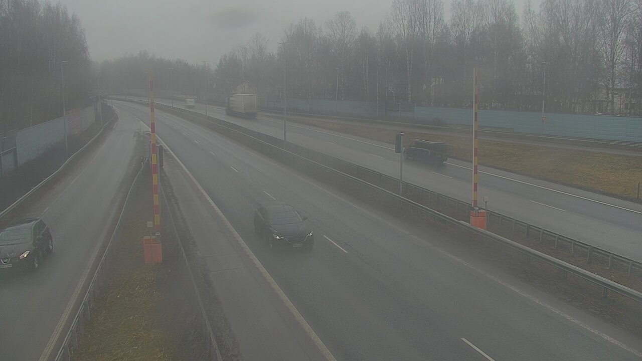 Weather Camera Image Väg 3 Tavastehus, Bom Norr, Hämeenlinna, Kanta-Häme