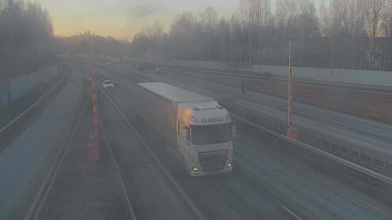 Weather Camera Image Väg 3 Tavastehus, Bom Norr, Hämeenlinna, Kanta-Häme