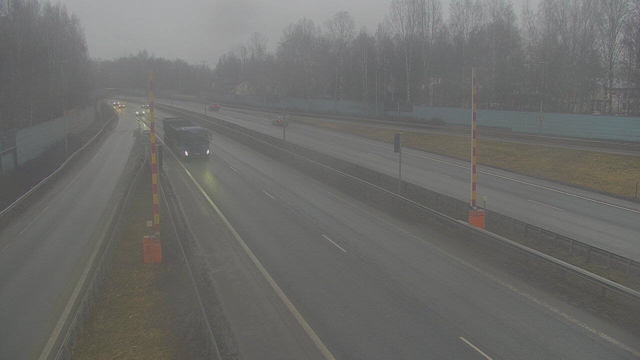 Weather Camera Image Väg 3 Tavastehus, Bom Norr, Hämeenlinna, Kanta-Häme