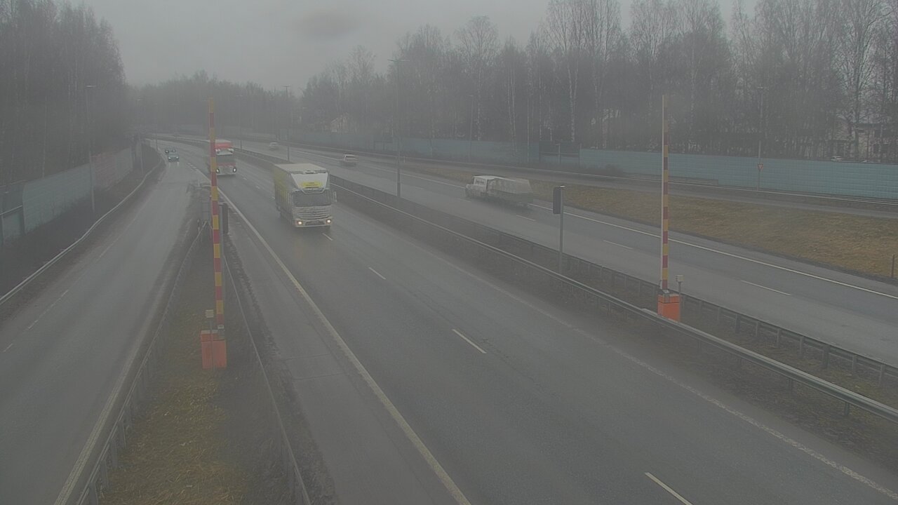 Weather Camera Image Väg 3 Tavastehus, Bom Norr, Hämeenlinna, Kanta-Häme