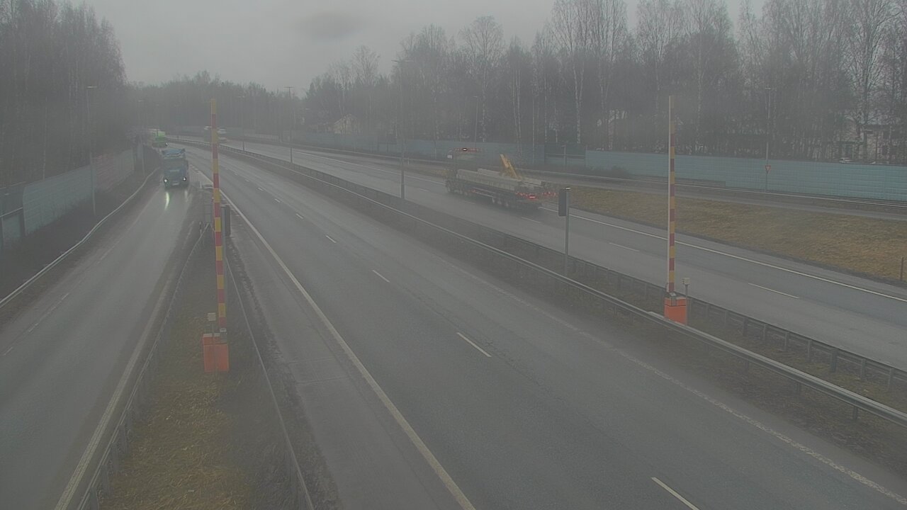 Weather Camera Image Väg 3 Tavastehus, Bom Norr, Hämeenlinna, Kanta-Häme