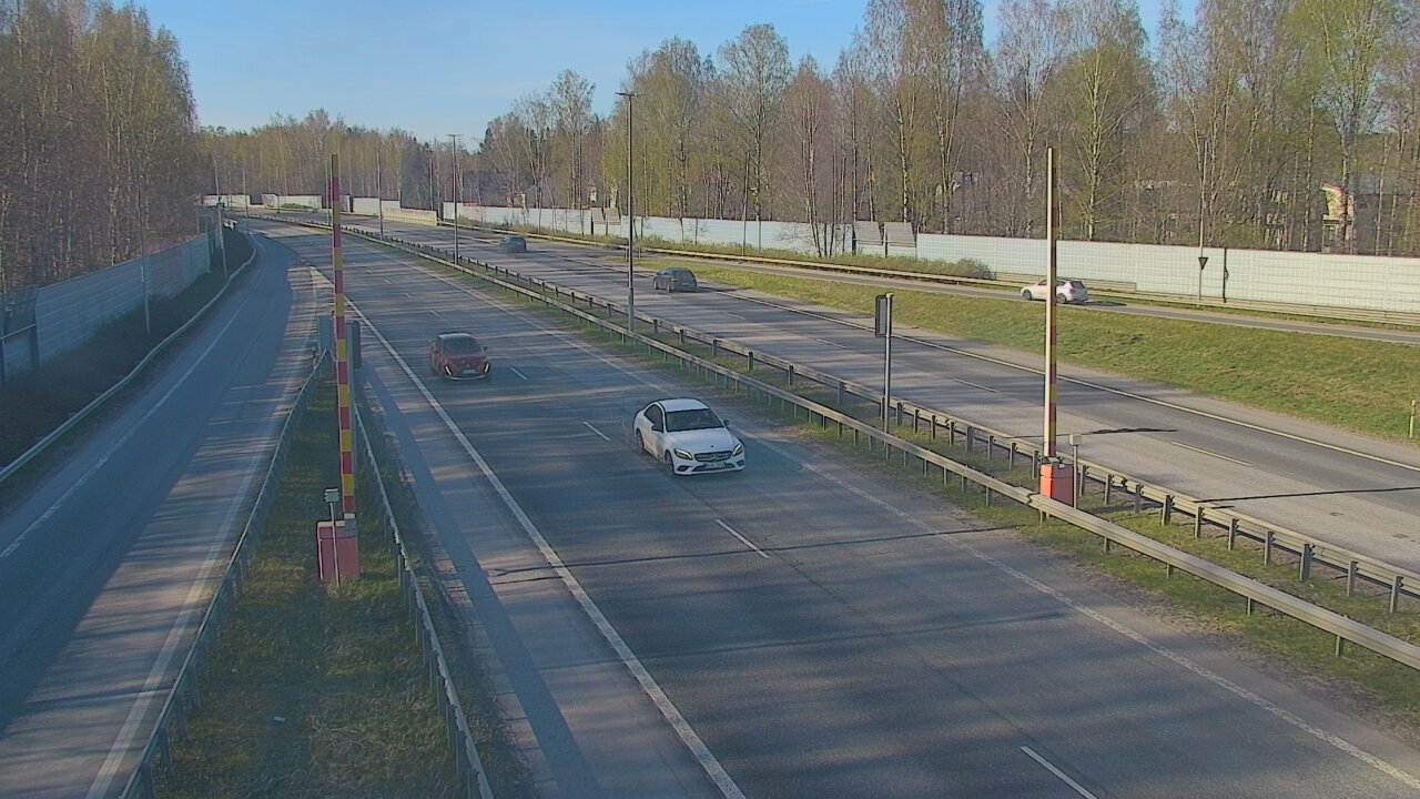Weather Camera Image Väg 3 Tavastehus, Bom Norr, Hämeenlinna, Kanta-Häme