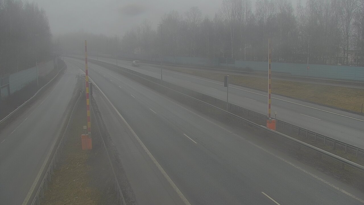 Weather Camera Image Väg 3 Tavastehus, Bom Norr, Hämeenlinna, Kanta-Häme