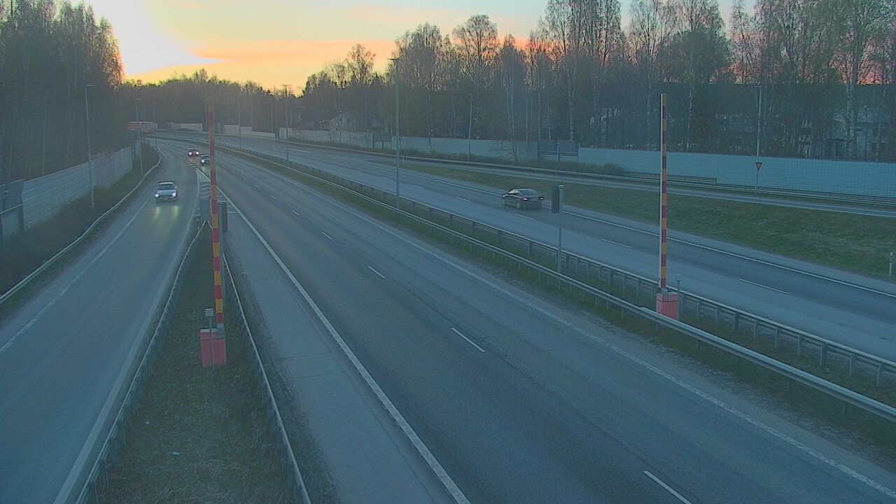 Weather Camera Image Väg 3 Tavastehus, Bom Norr, Hämeenlinna, Kanta-Häme