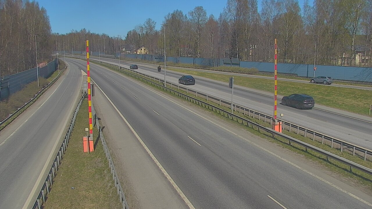 Weather Camera Image Väg 3 Tavastehus, Bom Norr, Hämeenlinna, Kanta-Häme