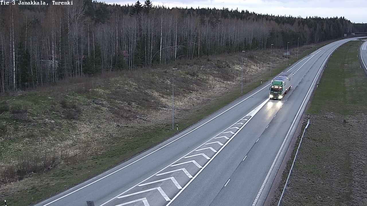 Weather Camera Image Road 3 Janakkala, Turenki, Janakkala, Kanta-Häme