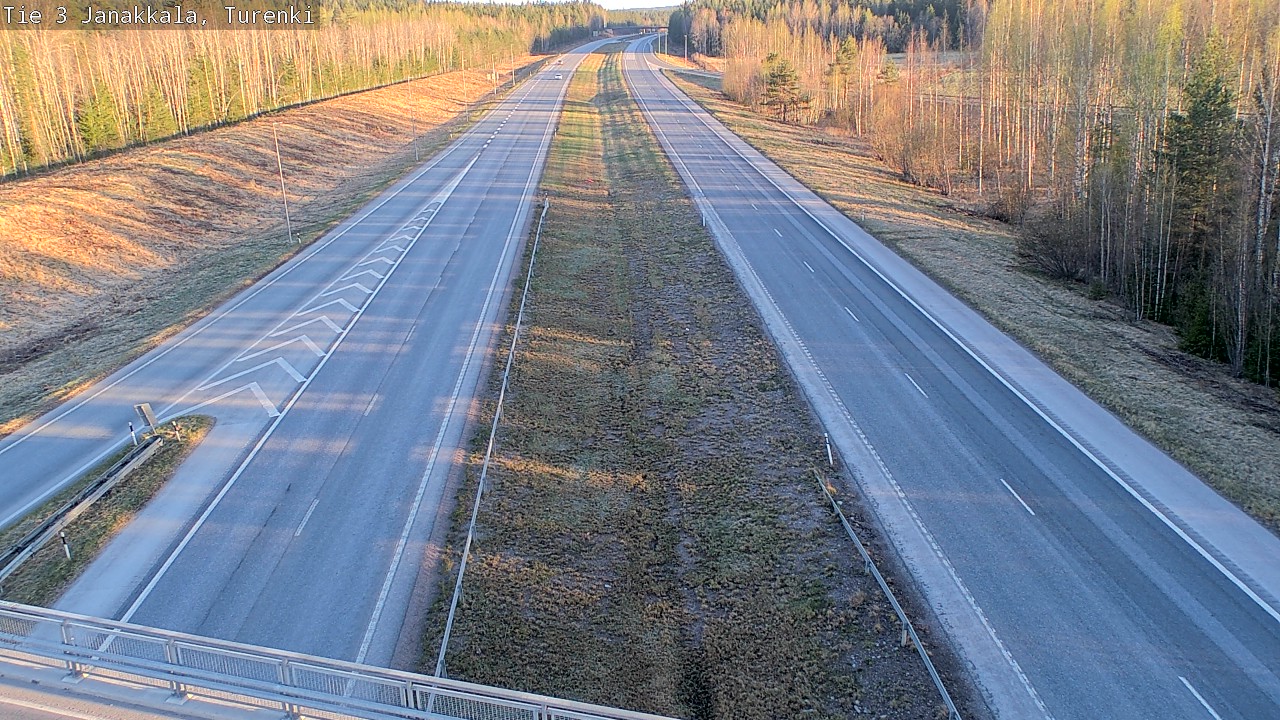 Weather Camera Image Road 3 Janakkala, Turenki, Janakkala, Kanta-Häme