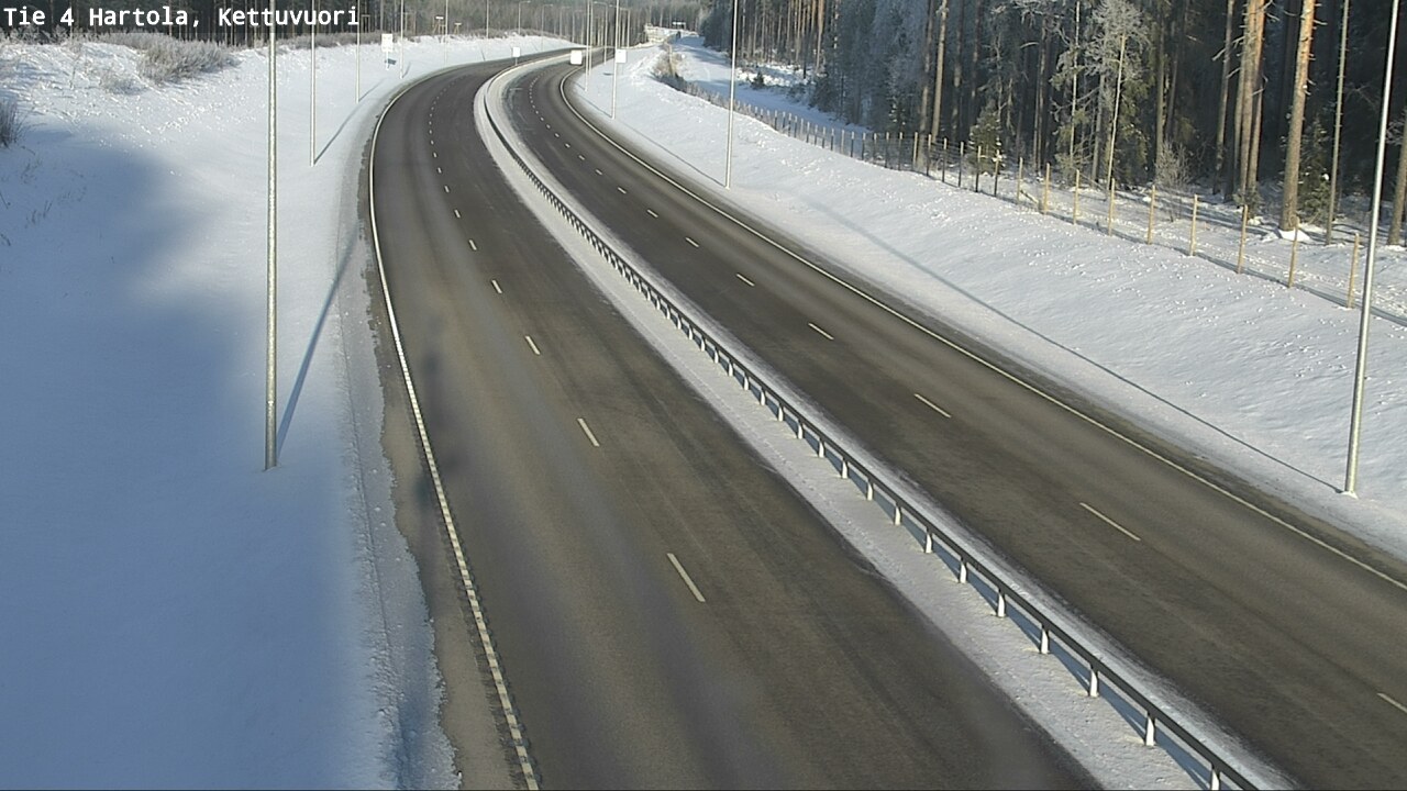Weather Camera Image Road 4 Hartola, Kettuvuori, Hartola, Päijät-Häme