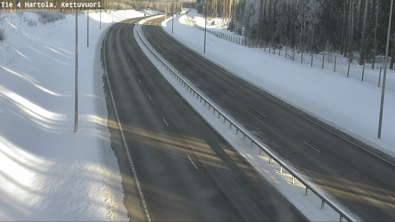 Weather Camera Image Road 4 Hartola, Kettuvuori, Hartola, Päijät-Häme