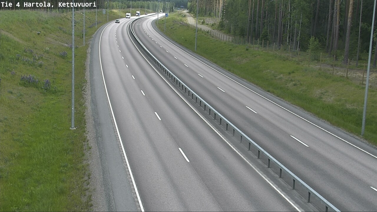 Kelikamerat Kuva Tie 4 Hartola, Kettuvuori, Hartola, Päijät-Häme