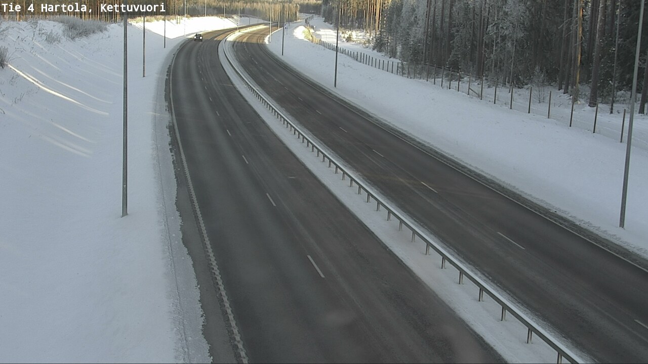 Weather Camera Image Road 4 Hartola, Kettuvuori, Hartola, Päijät-Häme