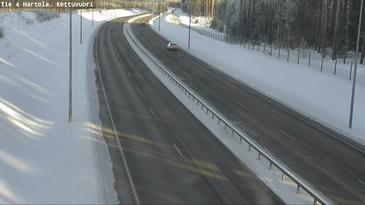 Weather Camera Image Road 4 Hartola, Kettuvuori, Hartola, Päijät-Häme