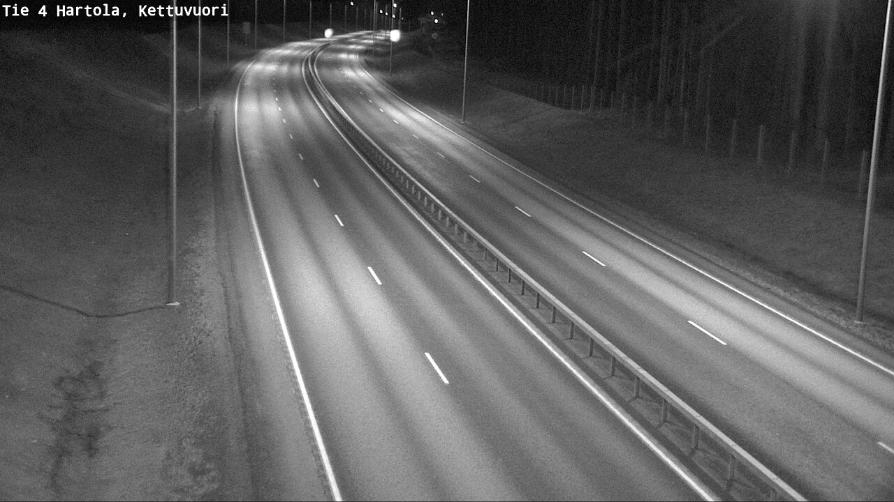 Weather Camera Image Väg 4 Hartola, Kettuvuori, Hartola, Päijät-Häme