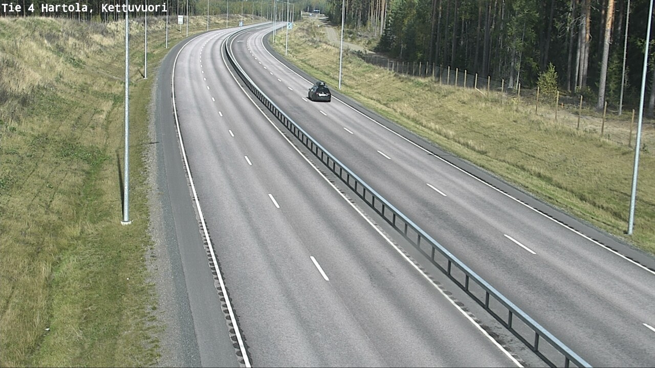 Weather Camera Image Road 4 Hartola, Kettuvuori, Hartola, Päijät-Häme