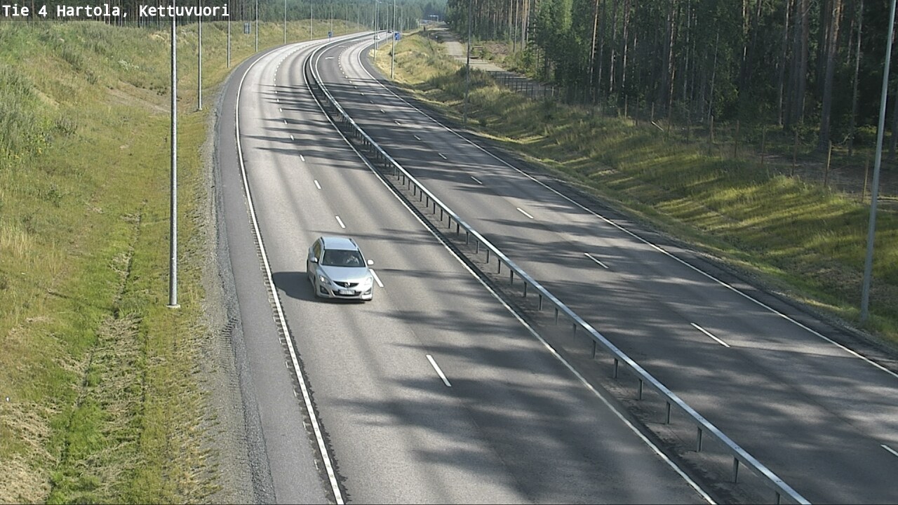 Weather Camera Image Road 4 Hartola, Kettuvuori, Hartola, Päijät-Häme