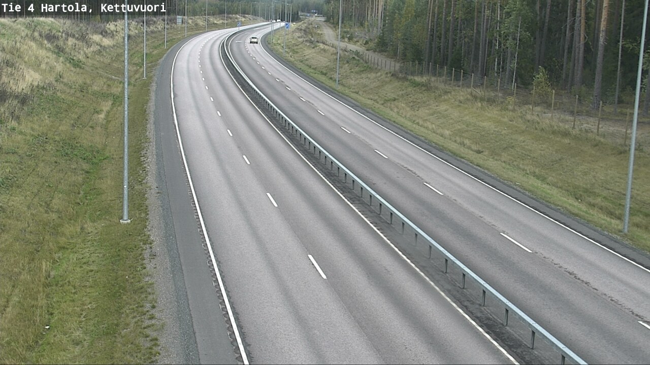 Weather Camera Image Road 4 Hartola, Kettuvuori, Hartola, Päijät-Häme