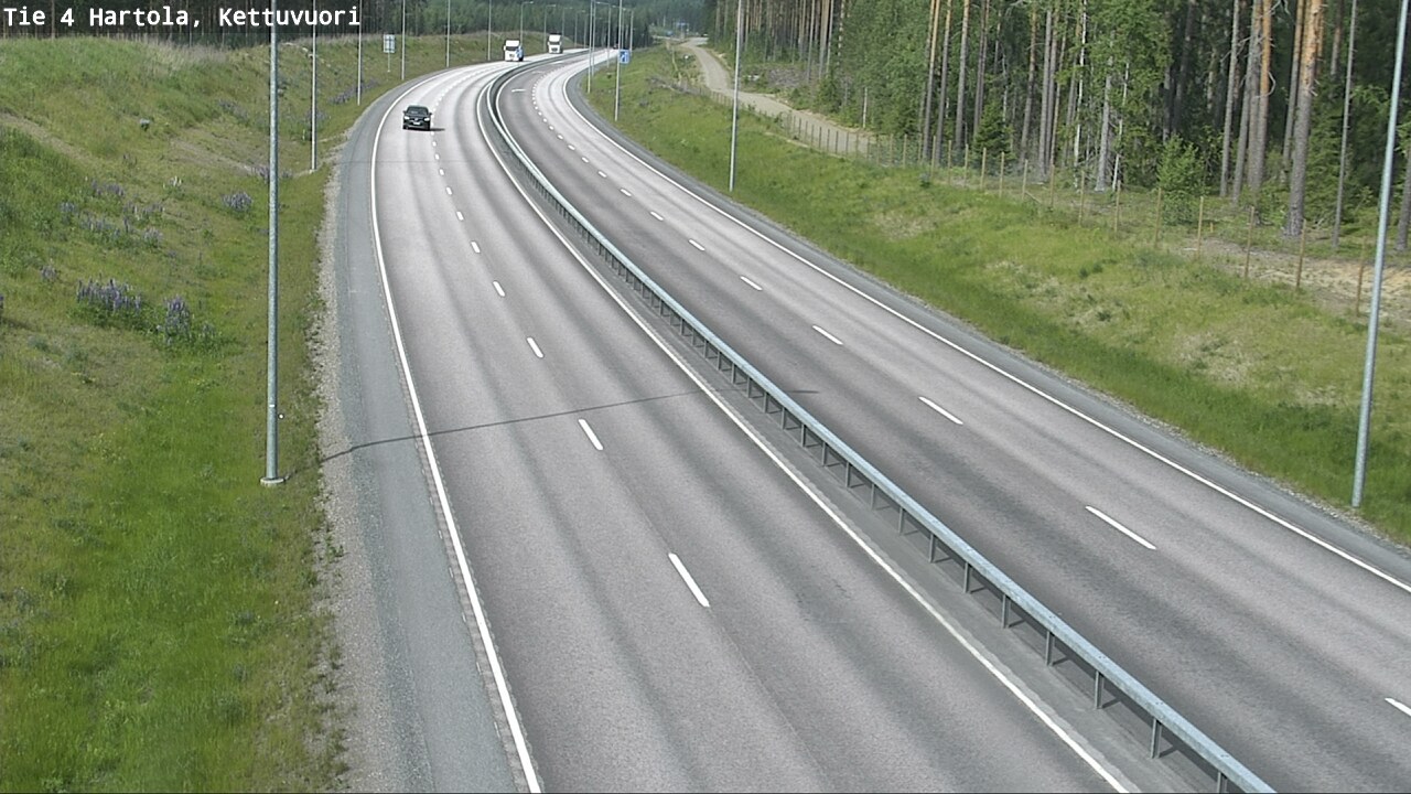Kelikamerat Kuva Tie 4 Hartola, Kettuvuori, Hartola, Päijät-Häme