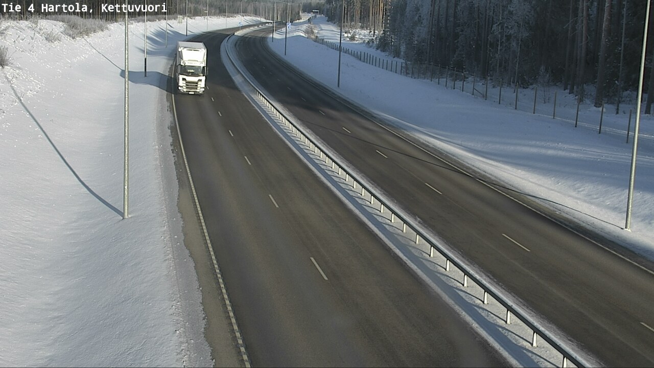 Weather Camera Image Road 4 Hartola, Kettuvuori, Hartola, Päijät-Häme