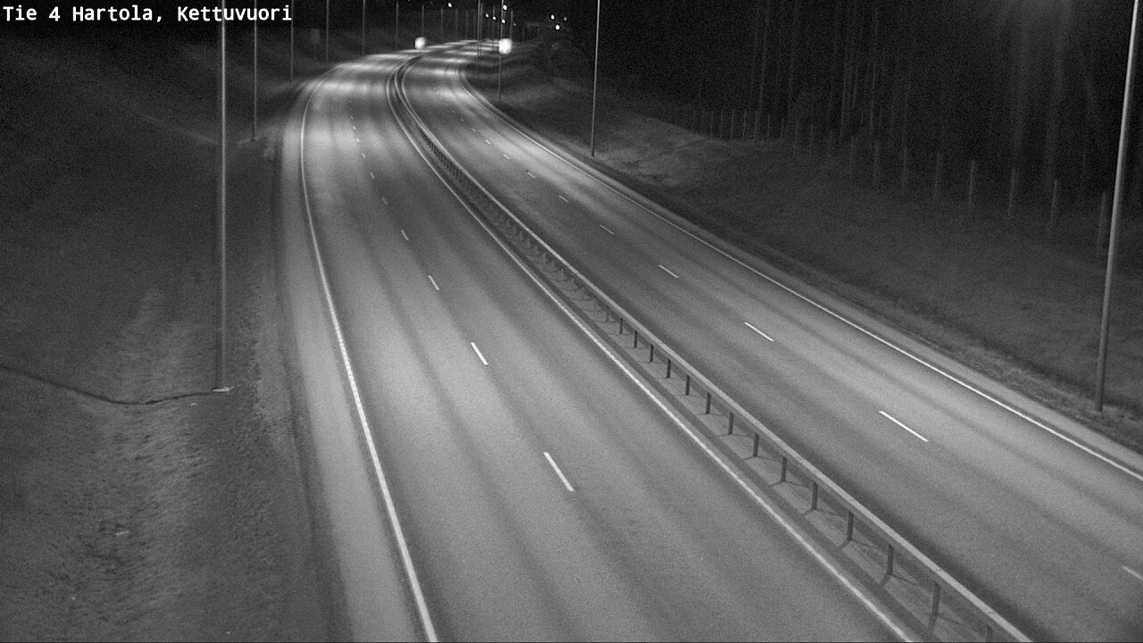 Weather Camera Image Road 4 Hartola, Kettuvuori, Hartola, Päijät-Häme