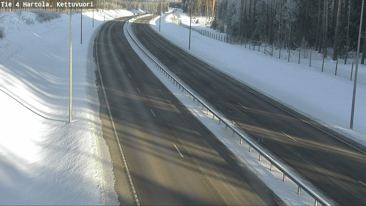 Weather Camera Image Road 4 Hartola, Kettuvuori, Hartola, Päijät-Häme