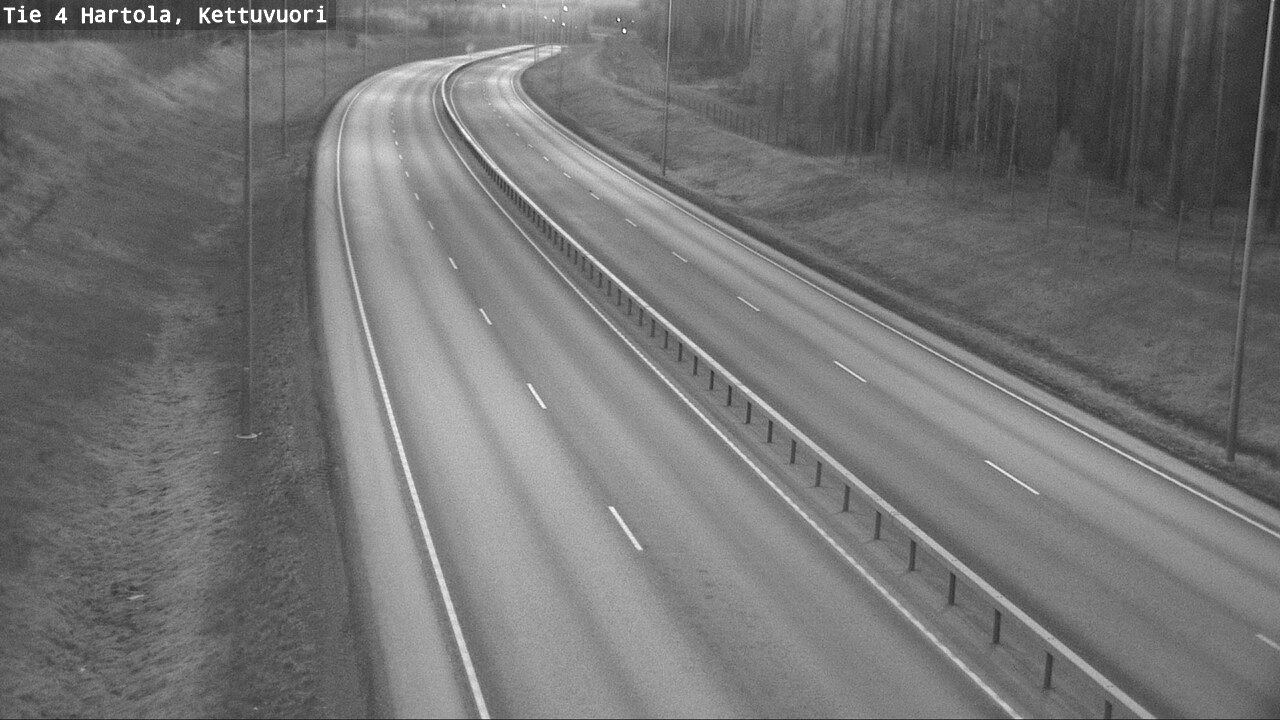 Weather Camera Image Road 4 Hartola, Kettuvuori, Hartola, Päijät-Häme