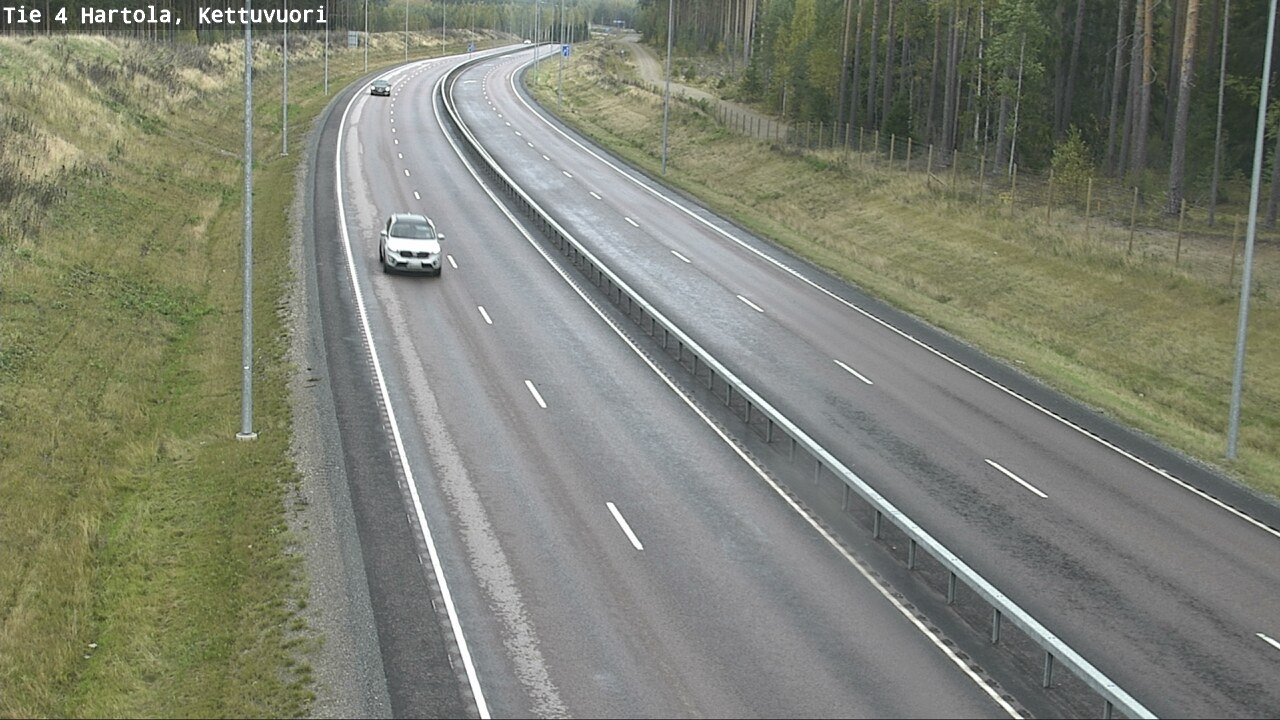 Weather Camera Image Road 4 Hartola, Kettuvuori, Hartola, Päijät-Häme