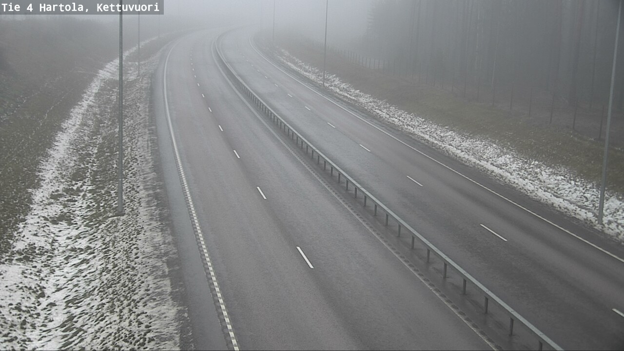 Weather Camera Image Väg 4 Hartola, Kettuvuori, Hartola, Päijät-Häme