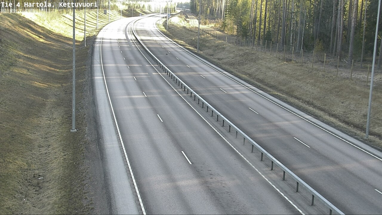 Weather Camera Image Road 4 Hartola, Kettuvuori, Hartola, Päijät-Häme