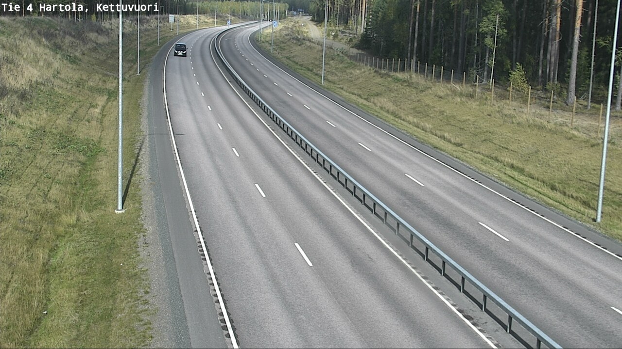 Weather Camera Image Road 4 Hartola, Kettuvuori, Hartola, Päijät-Häme