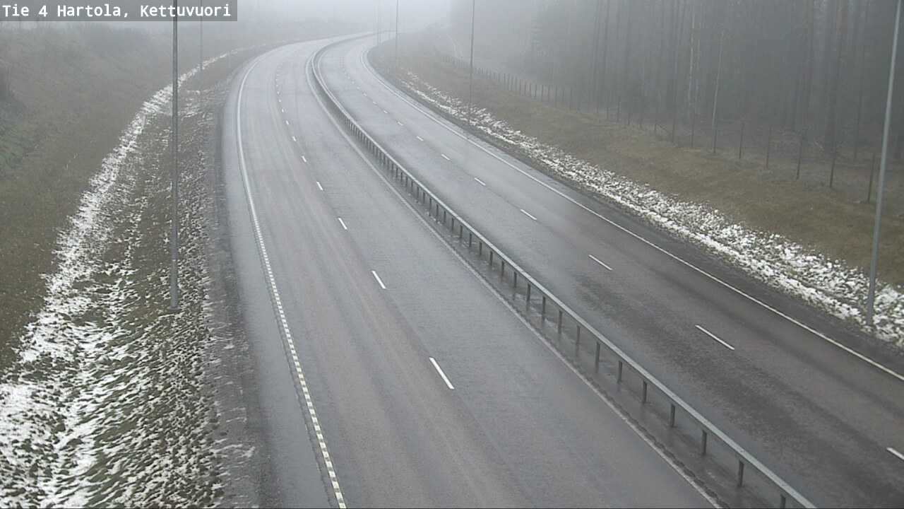 Weather Camera Image Väg 4 Hartola, Kettuvuori, Hartola, Päijät-Häme