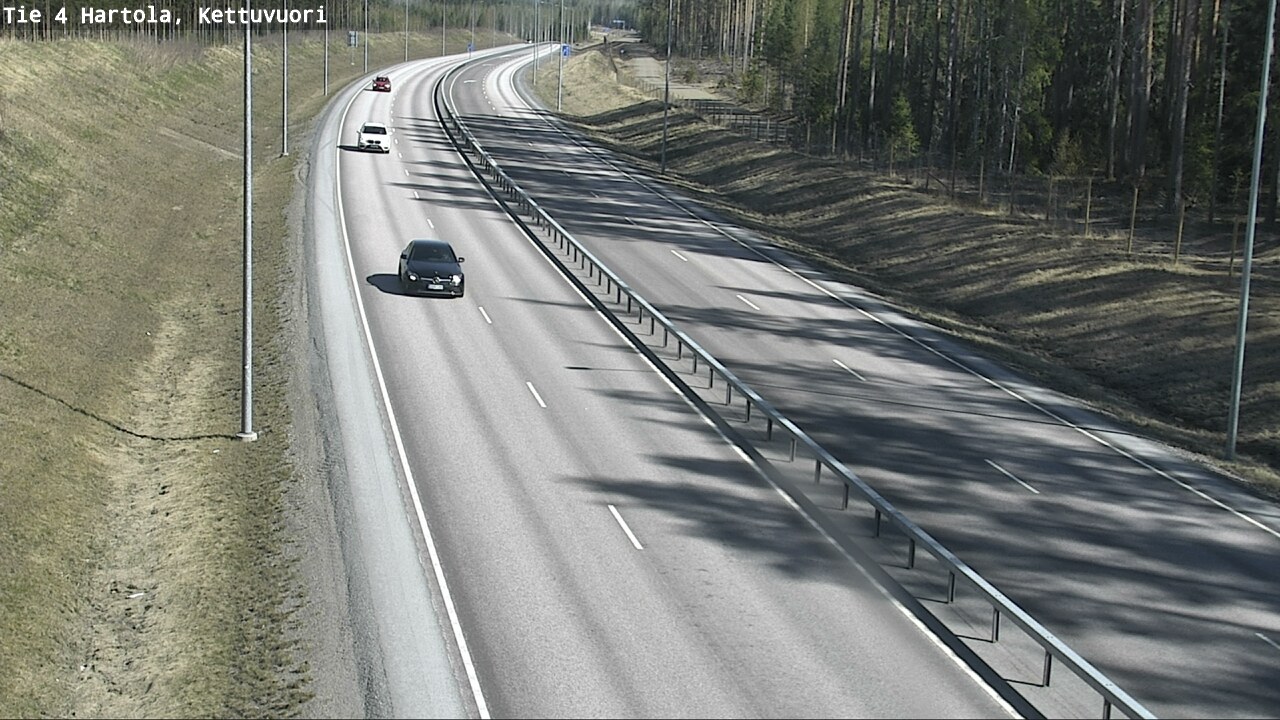 Weather Camera Image Road 4 Hartola, Kettuvuori, Hartola, Päijät-Häme