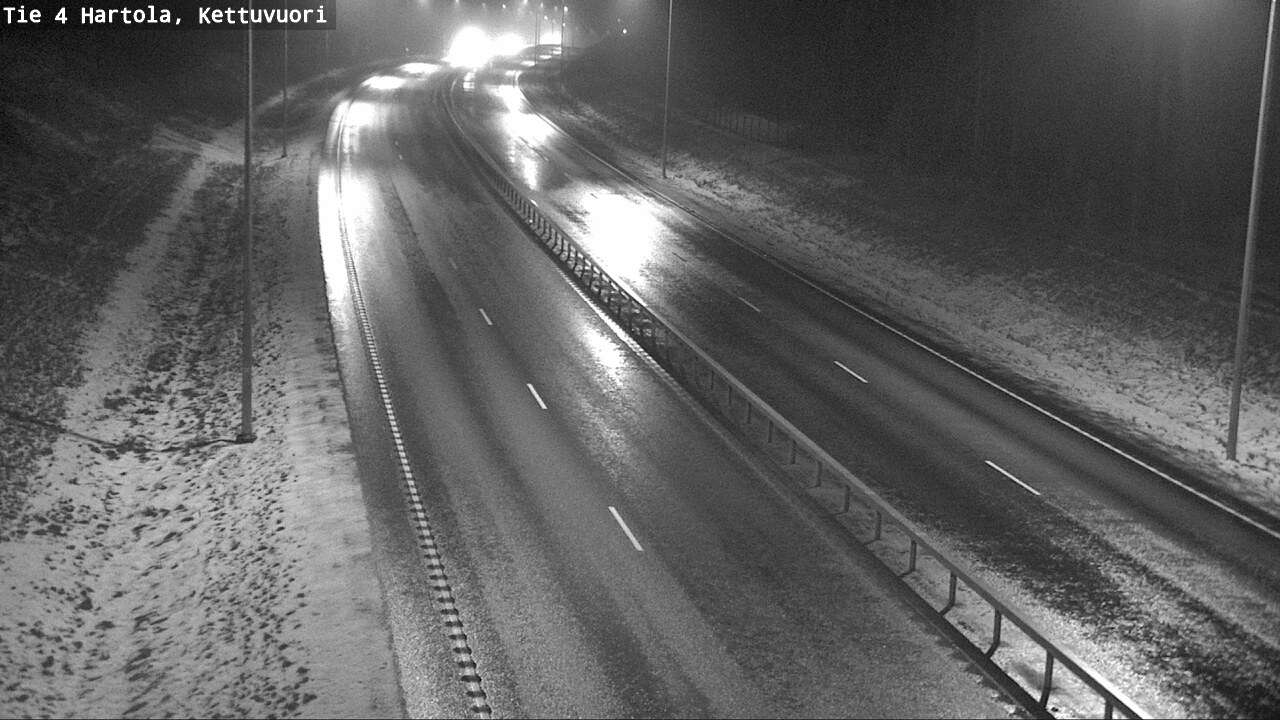 Weather Camera Image Väg 4 Hartola, Kettuvuori, Hartola, Päijät-Häme
