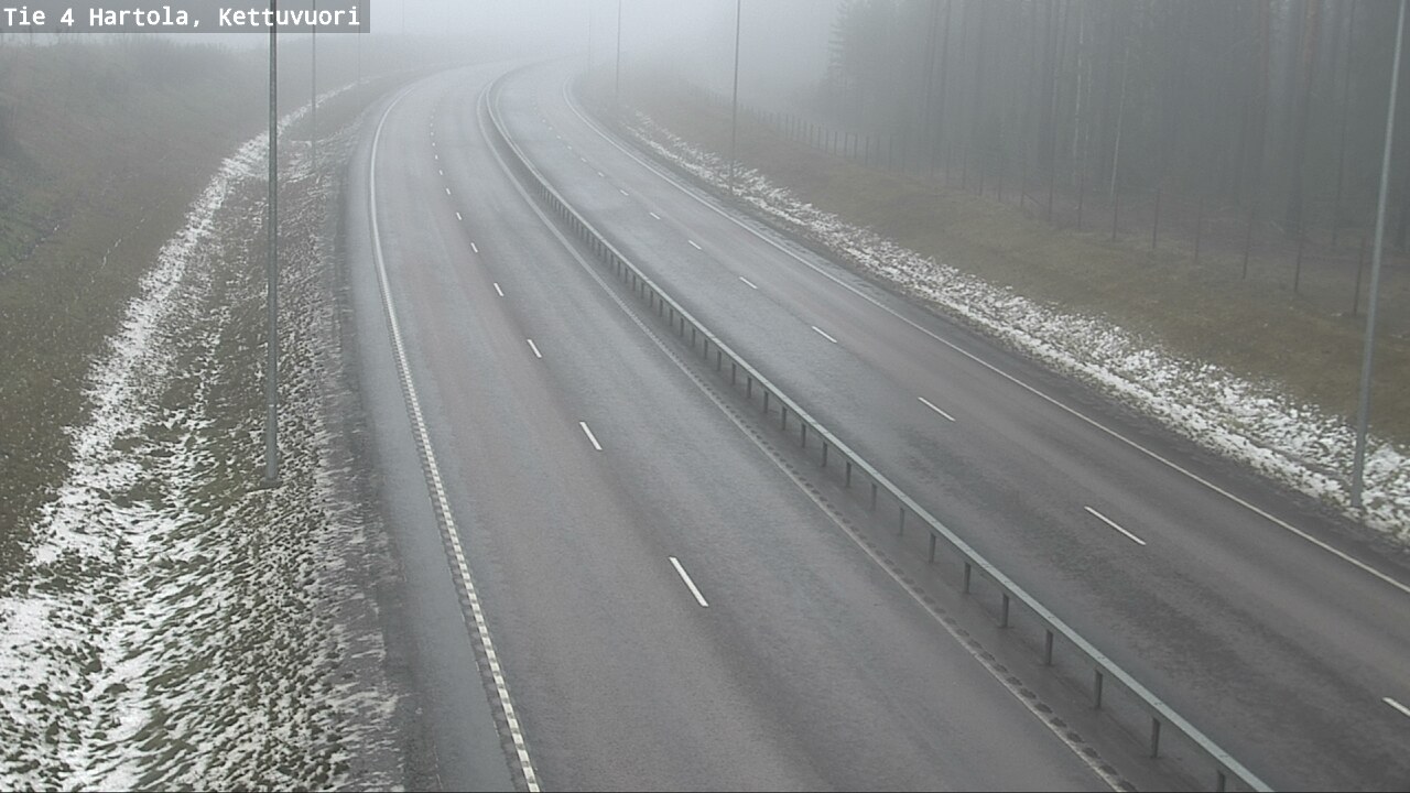 Weather Camera Image Väg 4 Hartola, Kettuvuori, Hartola, Päijät-Häme