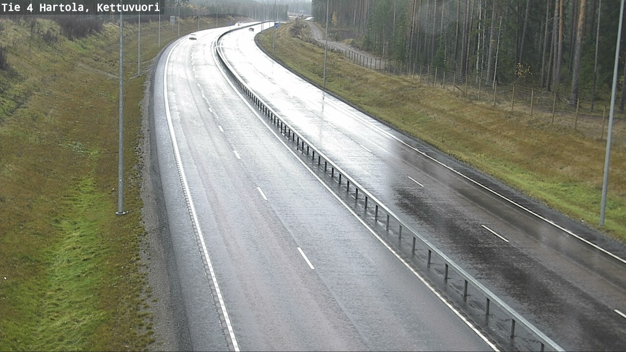 Weather Camera Image Road 4 Hartola, Kettuvuori, Hartola, Päijät-Häme