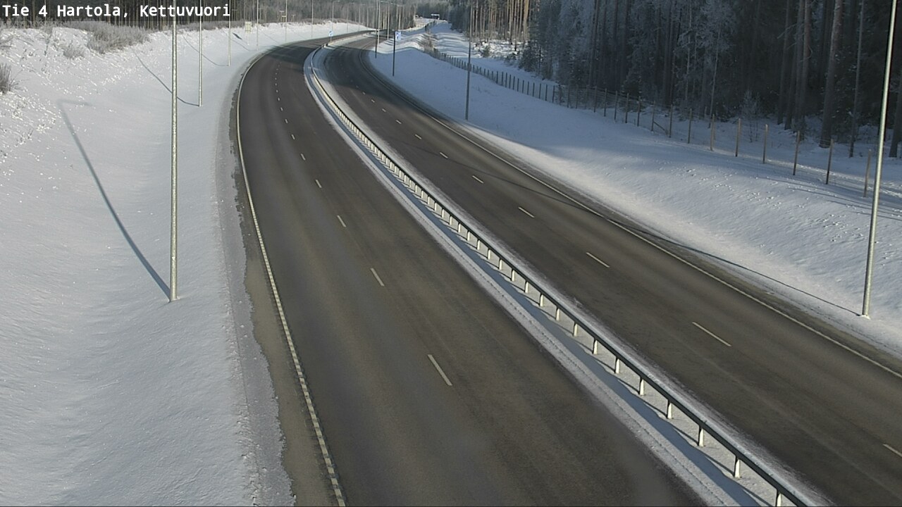 Weather Camera Image Road 4 Hartola, Kettuvuori, Hartola, Päijät-Häme